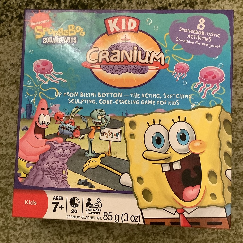 Brand new Nickelodeon SpongeBob SquarePants kid cranium board game